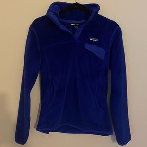 Patagonia royal blue fleece